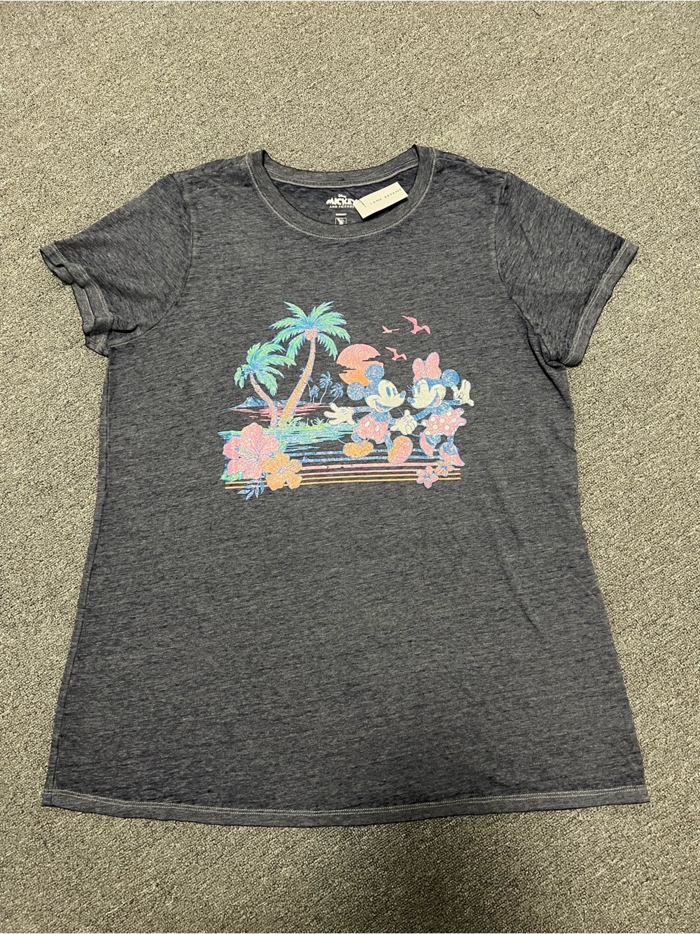 Lane Bryant Disney Mickey Minnie Short Sleeve Tee Women’s 10/12